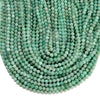 Natural Colombia Emerald Gemstone Grade AAA Round 3MM 4MM 5MM 6MM 7MM Loose Beads 7.5 inch Half Strand (P112)