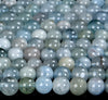 Natural Blue Aquamarine Gemstone Grade AA Round 5MM Loose Beads 15 inch Full Strand (80019099-P102)