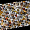Natural Botswana Agate Gemstone 8-10MM Pebble Nugget Loose Beads (D467)