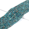 Natural Blue Apatite Gemstone Grade AA Round 2-3MM 3MM Loose Beads 15 inch Full Strand (P101)