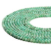 Natural Colombia Emerald Gemstone Grade AAA Round 3MM 4MM 5MM 6MM 7MM Loose Beads 7.5 inch Half Strand (P112)