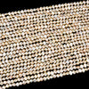 Natural Baroque Freshwater Ivory White Cream Pearl Gemstone Potato Nugget 6-7MM Loose Beads (S29)