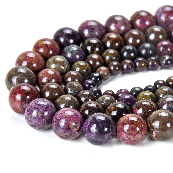 Natural Atlantisite Stichtite Gemstone Grade AA Round 6MM 7MM 8MM 10MM Loose Beads (D531)
