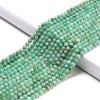 Natural Colombia Emerald Gemstone Grade AAA Round 3MM 4MM 5MM 6MM 7MM Loose Beads 7.5 inch Half Strand (P112)