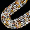 Natural Botswana Agate Gemstone 8-10MM Pebble Nugget Loose Beads (D467)