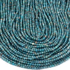 Natural Blue Apatite Gemstone Grade AA Round 2-3MM 3MM Loose Beads 15 inch Full Strand (P101)
