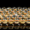 Natural Citrine Gemstone Grade AA Round 6MM 7MM 8MM Loose Beads (D485)