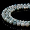 Natural Blue Ocean Jasper Gemstone Grade AAA Round 7MM 8MM 9MM 10MM Loose Beads (D589)