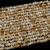 Natural Citrine Gemstone Pebble Nugget 7-10MM 9-11MM 11-13MM Loose Beads (D414)