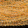Natural Citrine Gemstone Grade AA Round 6MM 7MM 8MM Loose Beads (D485)