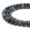 Natural Blue Opal Gemstone Round 6MM 8MM 10MM Loose Beads (D592)