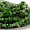Natural Canadian Nephrite Jade Gemstone Pebble Nugget Chip 8-10MM Loose Beads (D599)