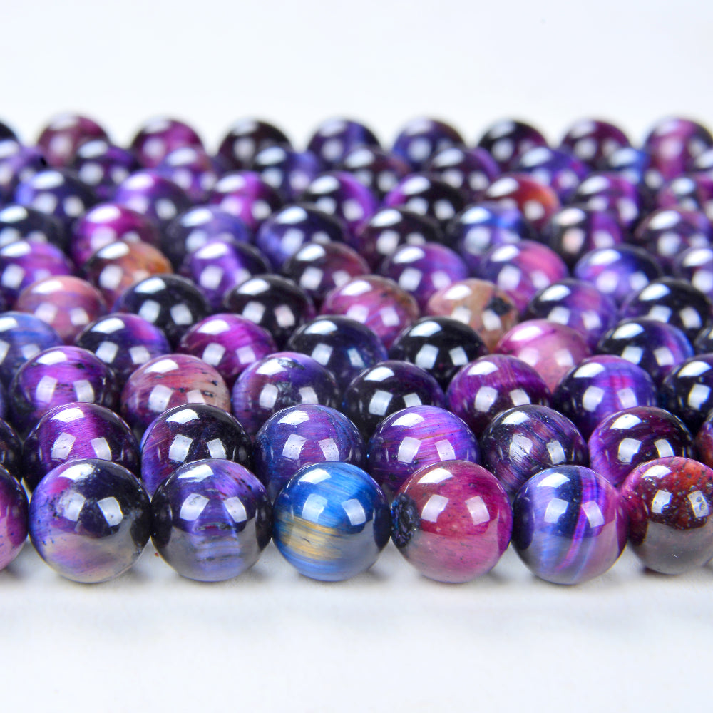 Gemstones - Tiger Eye Round Beads 4mm