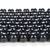 Natural Black Tourmaline Gemstone Grade A Round 6MM 8MM 10MM 12MM Beads (D69)