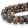 Natural Biotite Mica Gemstone Round 4MM 6MM 8MM Loose Beads (D97)
