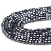2MM Natural Black Spinel Gemstone Grade AAA Micro Faceted Diamond Cut Cube Loose Beads (P42)