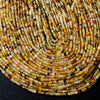 2MM Natural Yellow Opal Gemstone Grade AAA Micro Faceted Diamond Cut Cube Loose Beads (P43)