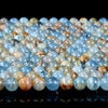 Natural Argentina Lemurian Aquatine Calcite Gemstone Grade AA Round 5MM 6MM 7MM 8MM 9MM 10MM 11MM 12MM 13MM 14MM Loose Beads (D51 D52 D53)