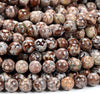 Natural Australian Opal Gemstone Grade AAA Round 5MM 6MM 7MM 8MM Loose Beads (D309)