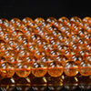 Natural Citrine Gemstone Grade AAA Round 4MM 5MM 6MM 7MM 8MM 9MM 10MM Loose Beads (D93)