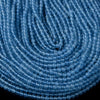 Natural Aquamarine Gemstone Grade AAA Round 3MM 4MM Loose Beads 15 inch Full Strand (P48)