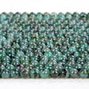 Natural Columbia Emerald Gemstone Grade AAA Round 3MM 4MM 5MM 6MM Beads (D70)
