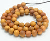 10MM Thuja Sutchuenensis Aromatic Sandalwood Grade AAA Round Loose Beads 15 inch Full Strand (80006585-399)