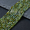 2MM Natural Green Tourmaline Gemstone Grade AAA Micro Faceted Diamond Cut Cube Loose Beads (P43)