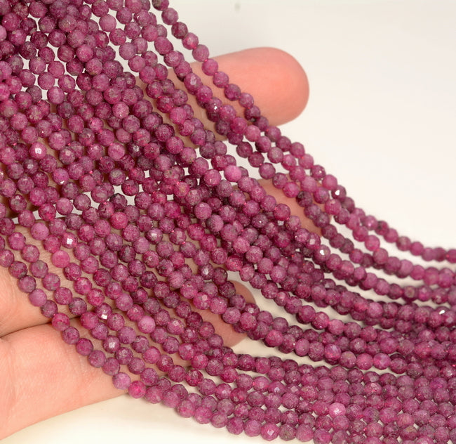 Genuine sales ruby beads