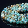 Natural Blue Opal Gemstone Round 8MM Loose Beads (D103)