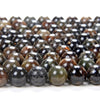 Natural Biotite Mica Gemstone Round 4MM 6MM 8MM Loose Beads (D97)