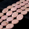 Natural Argentina Rhodochrosite Gemstone Grade A Oval 11X8MM 16X12MM 18X13MM 20X15MM 25X18MM Loose Beads (D352)