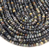 5X4MM Mix Multi Gemstones Gemstone Micro Faceted Rondelle Loose Beads (P38)