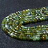 2MM Natural Green Tourmaline Gemstone Grade AAA Micro Faceted Diamond Cut Cube Loose Beads (P43)