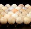 Natural Matte Yellow Feldspar Sunstone Gemstone Round 7MM 8MM 9MM 10MM Loose Beads (D415)