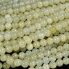 Natural Green Calcite Gemstone Grade A Round 6MM 7MM 8MM Loose Beads (D654)