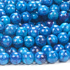 Chrysocolla Quantum Quattro Gemstone Round 9MM 10MM 11MM 12MM 13MM 14MM 16MM 18MM 20MM Loose Beads (D410 D411)