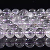 Natural Super Seven Quartz Gemstone Round 5MM 6MM 7MM 8MM 9MM Loose Beads 7.5inch Half Strand (D549)