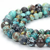 Natural Turquoise Gemstone Round 3MM 4MM 5MM Loose Beads (P84)
