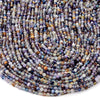 Natural Rainbow Fluorite Gemstone Grade AA 4MM Micro Faceted Round Loose Beads 15 inch Full Strand (80018253-P100)
