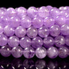 Natural Lavender Amethyst Gemstone Round 4MM 5MM 6MM 7MM 8MM 9MM 10MM 11MM 12MM Loose Beads (D688)