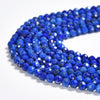 Natural Lapis Lazuli Gemstone Grade AAA Micro Faceted Round 3MM Loose Beads 15 inch Full Strand (80020505-P114)