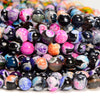 Rainbow Fire Agate Gemstone Round 6MM 8MM 10MM Loose Beads (D701)