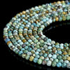Natural Turquoise Gemstone Round 3MM Loose Beads 15.5 inch Full Strand (80019205-P103)