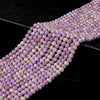 Natural Phosphosiderite Gemstone Grade A 4MM Micro Faceted Round Loose Beads 15 inch Full Strand (80018217-P97)