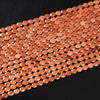 Golden Sandstone Gemstone Micro Faceted Oval 8X6MM Loose Beads 7.5 inch Half Strand (80021462-D717)