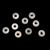 Natural Yellow Jade Gemstone Large Hole Beads Rondelle Donut 14MM BULK LOT 2,6,12,24,50 Beads (80021201-S62)
