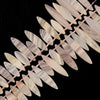 Rose Quatz Gemstone Marquise shape 10x30-12x57MM Loose Beads 7.5 inch Half Strand (80020618-D656)