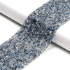 Natural Aquamarine Gemstone Grade AA Faceted Diamond Cut Cube 2MM Loose Beads 15 inch Full Strand (80020694-P119)