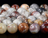 Natural Rare Laguna Lace Agate Gemstone Grade AAA Round 4MM 5MM 6MM 7MM Loose Beads (P81)